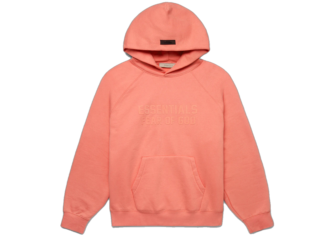 Fear of God Essentials Hoodie Coral, Coral (192SU222052F)