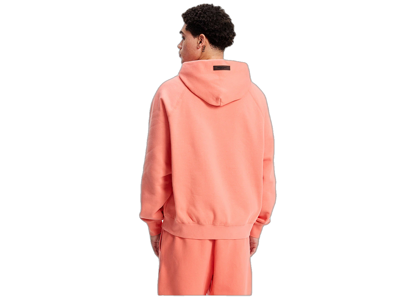 Fear of God Essentials Hoodie Coral, Coral (192SU222052F)