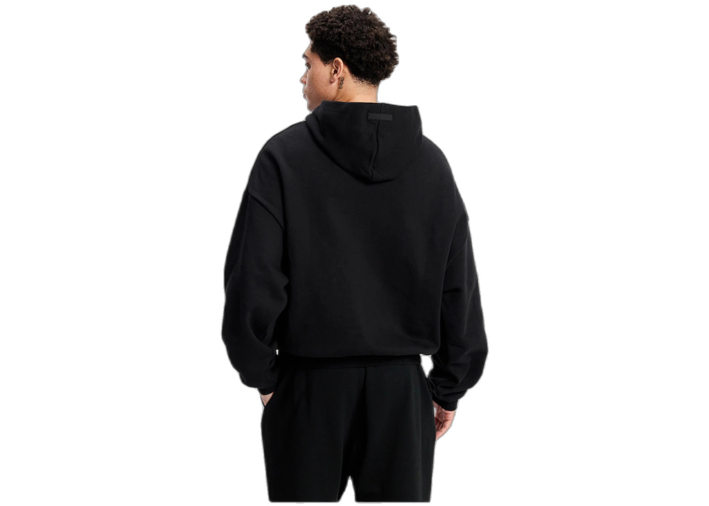 Fear of God Essentials Hoodie Jet Black, Jet Black (192BT232050F)