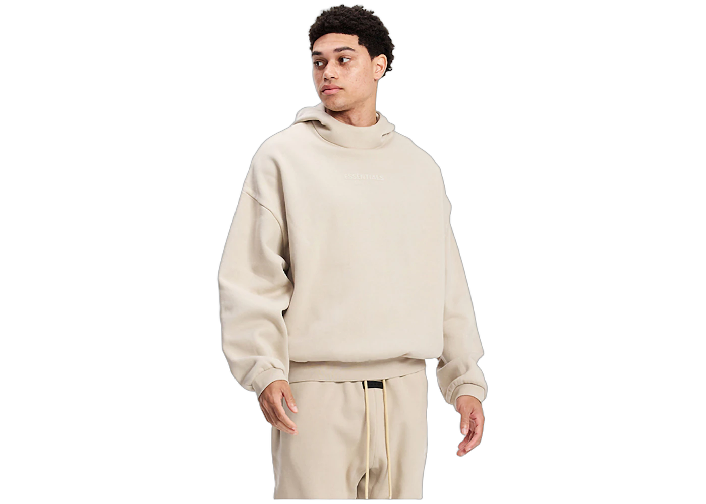 Fear of God Essentials Hoodie Silver Cloud, Silver Cloud (fear-of-god-essentials-hoodie-silver-cloud)