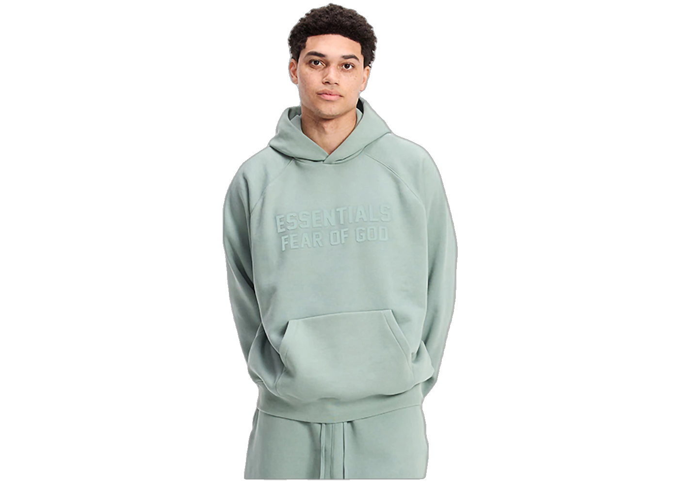 Fear of God Essentials Hoodie Sycamore, Sycamore (192BT222051F)