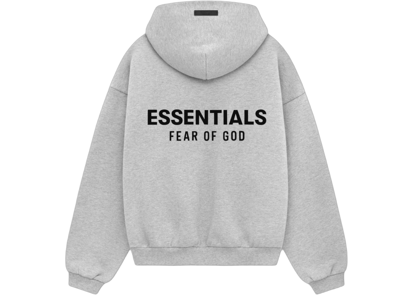 Fear of God Essentials Kids Fleece Hoodie Light Heather Gray, Light Heather Gray (785HO242048K)