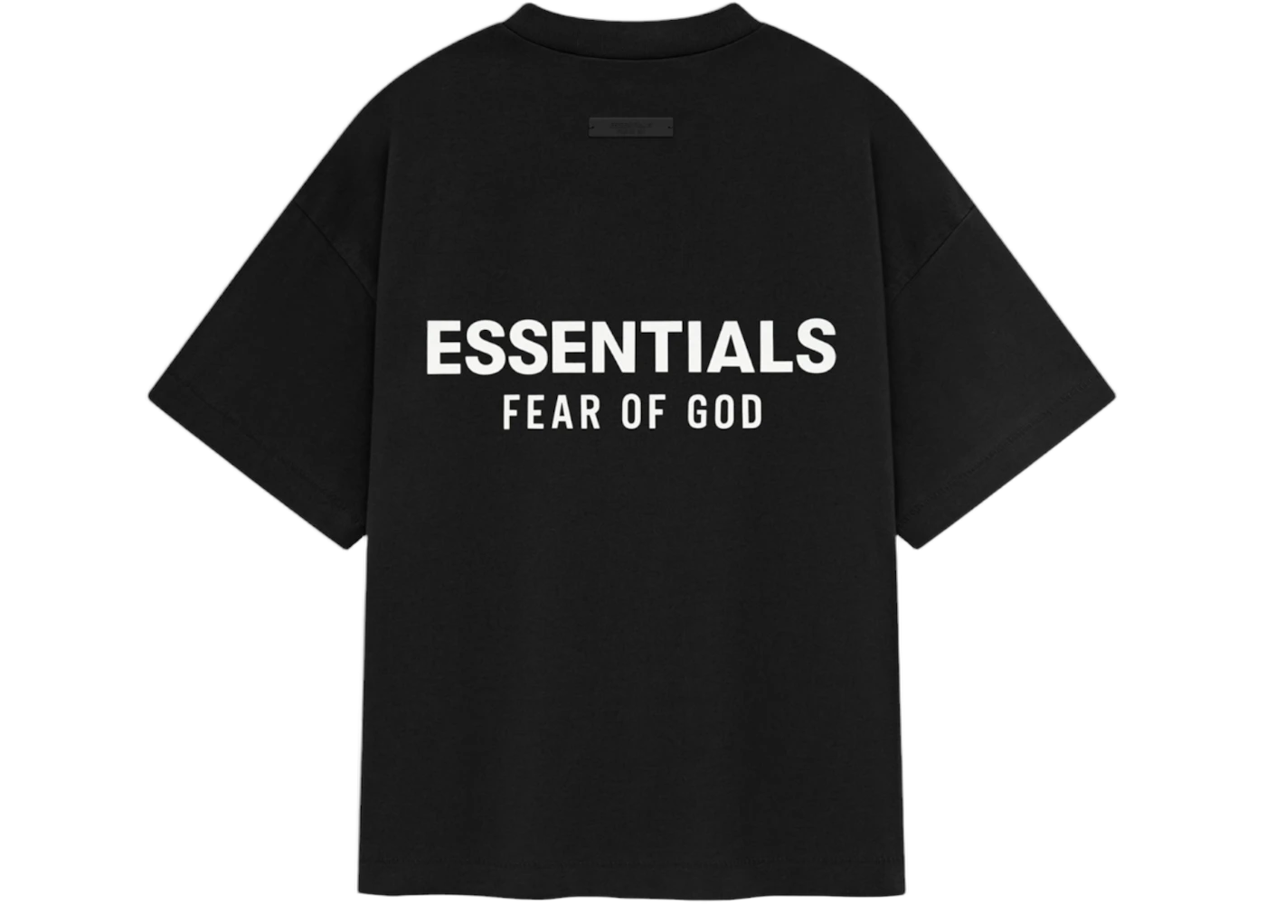 Fear of God Essentials Kids Jersey Crewneck Tee (FW24) Black, Black (785HO241430K)