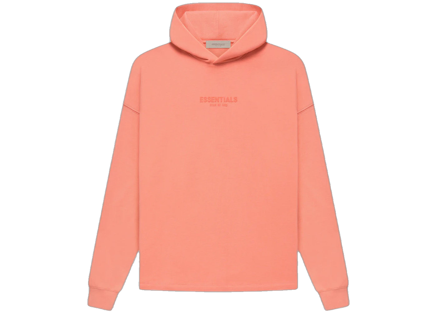 Fear of God Essentials Relaxed Hoodie Coral, Coral (fear-of-god-essentials-relaxed-hoodie-coral)