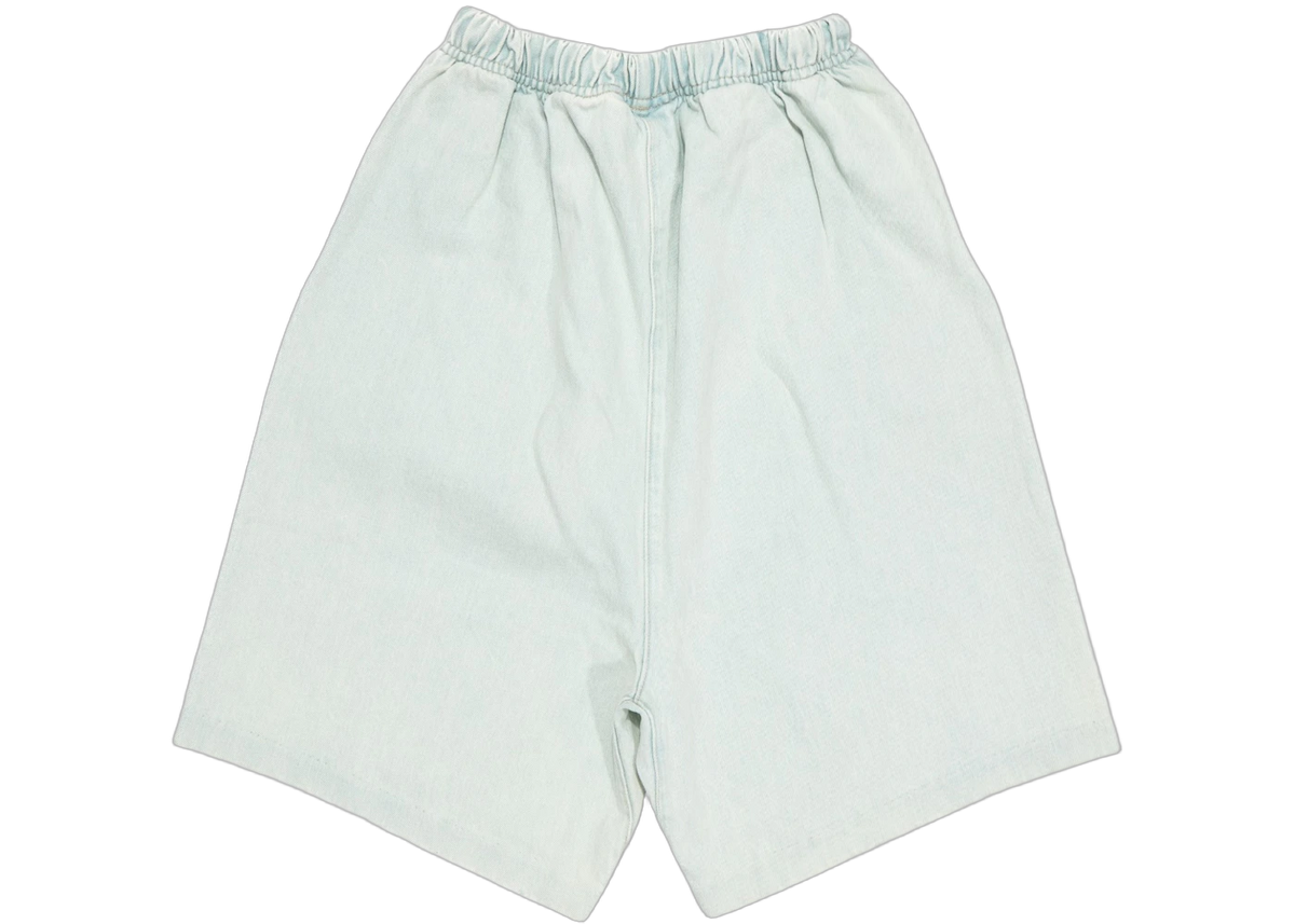 Fear of God Essentials Relaxed Short Light Wash Denim