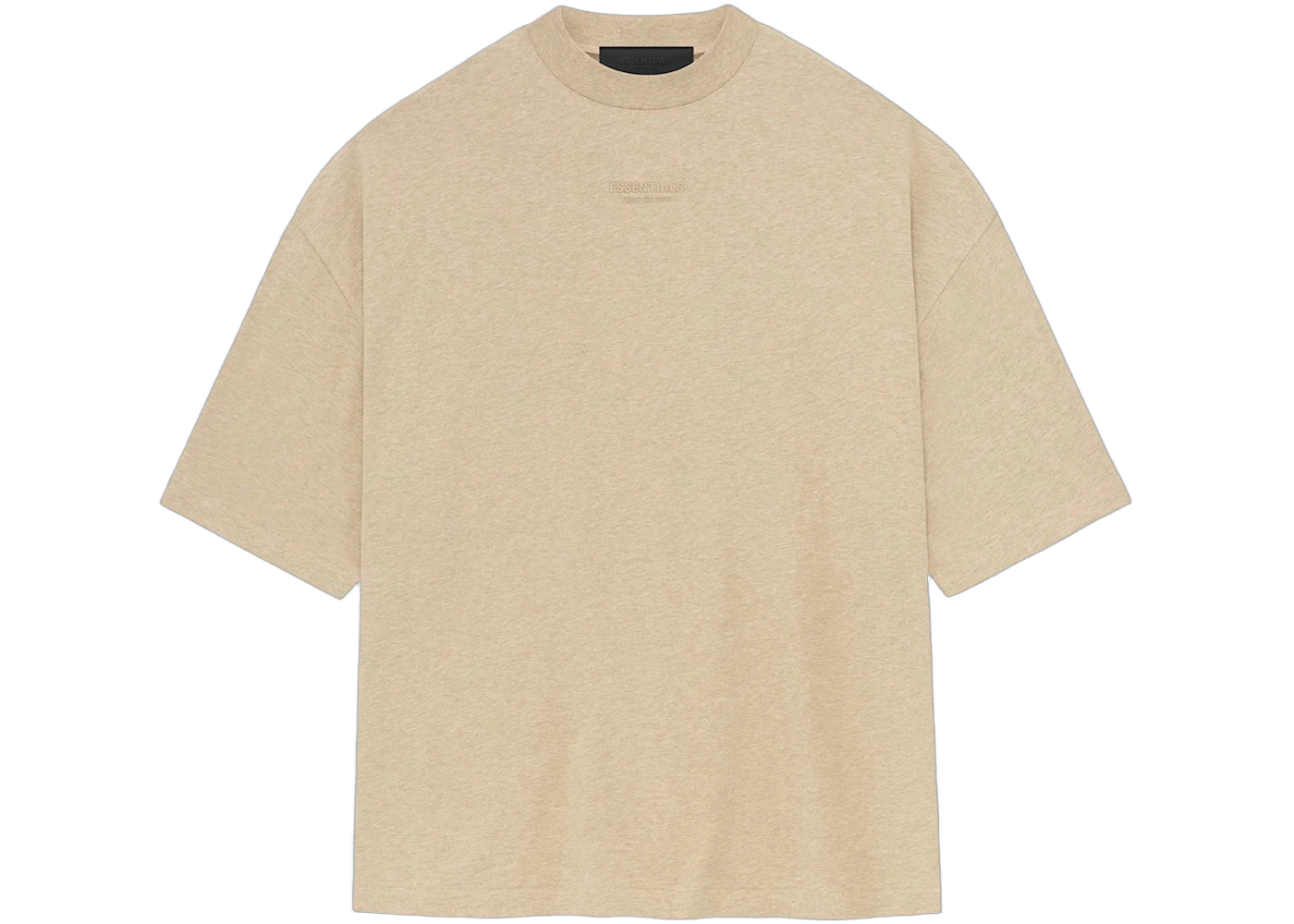 Fear of God Essentials Tee Gold Heather, Gold Heather (fear-of-god-essentials-tee-gold-heather)