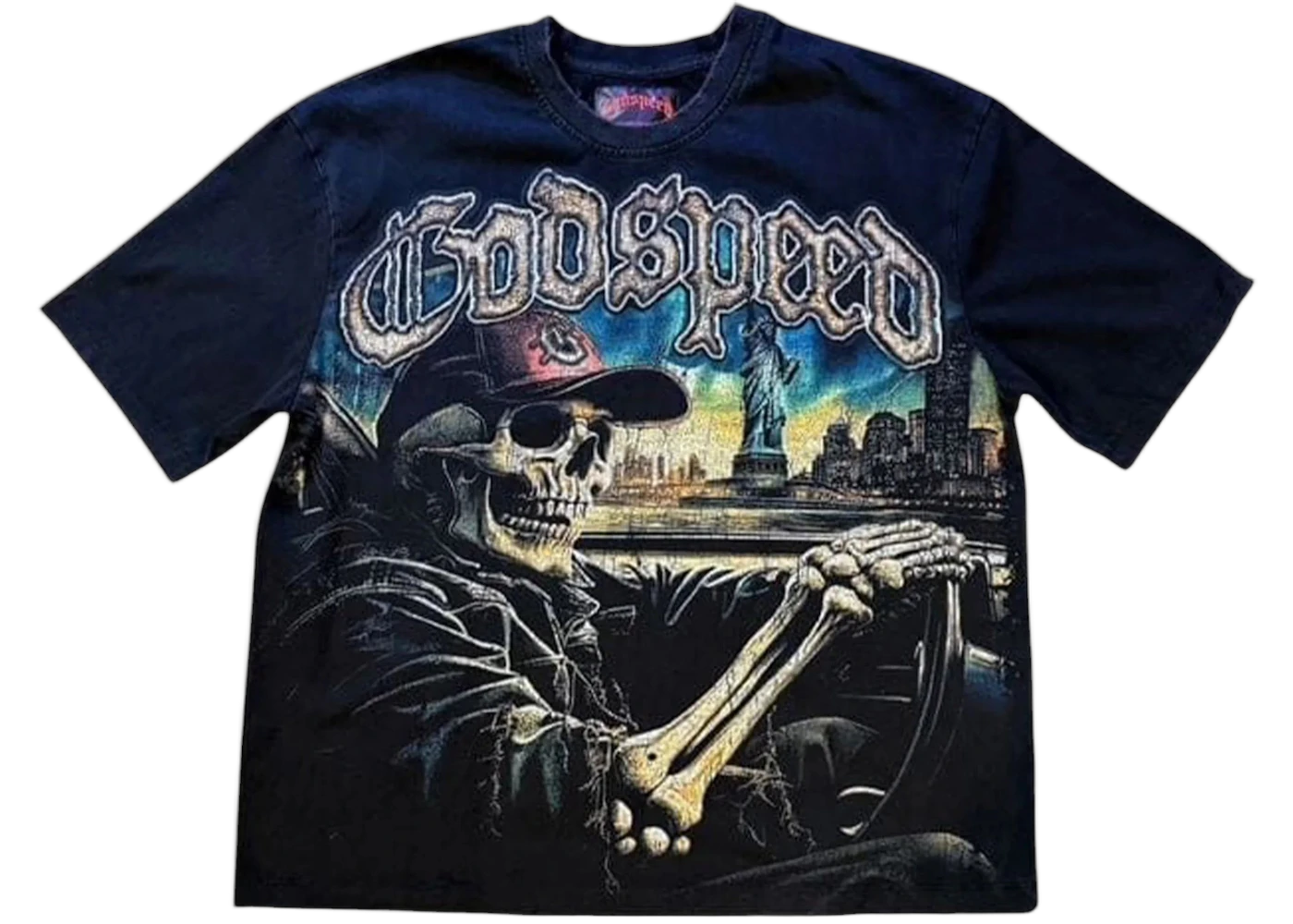Godspeed Sightseeing T-shirt Black Wash