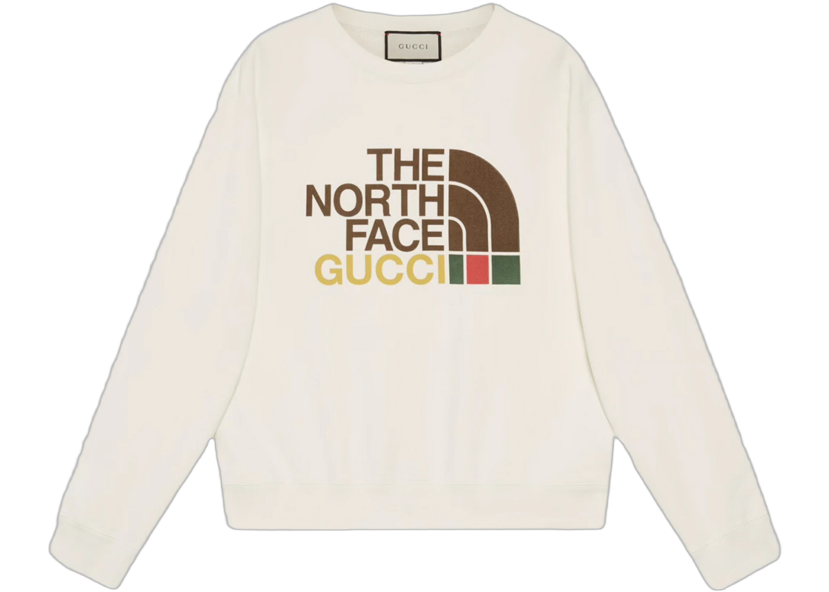 Gucci x The North Face Cotton Sweatshirt Ivory