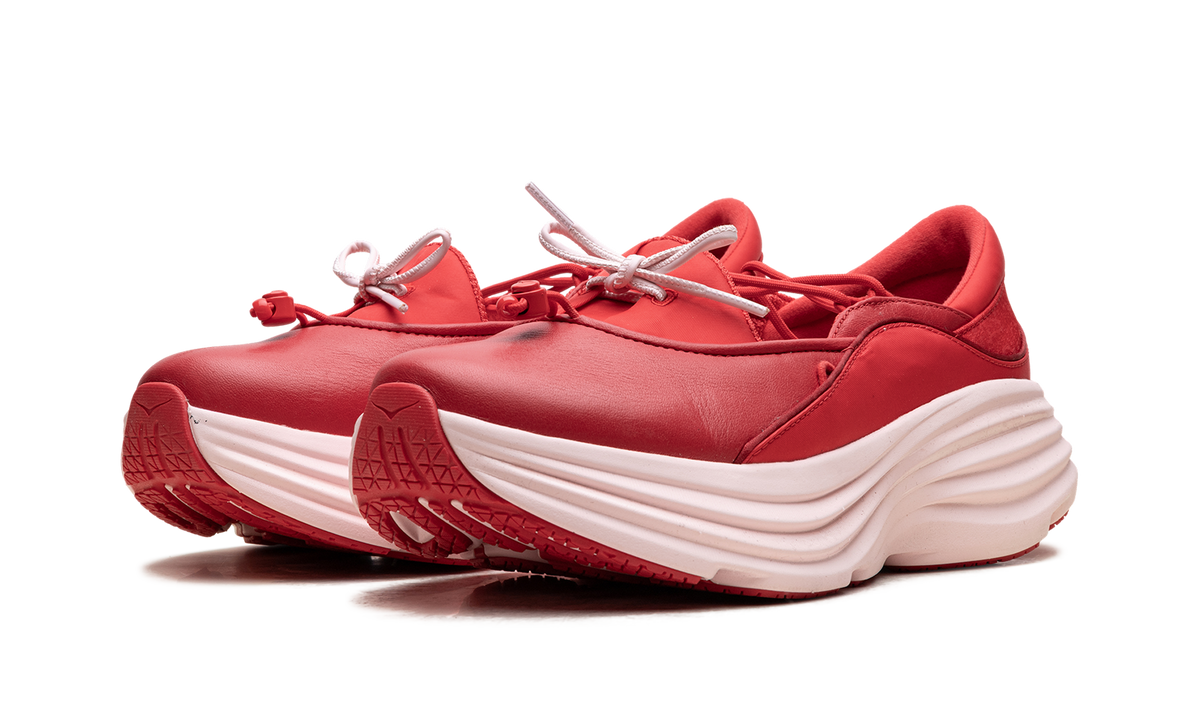 Hoka One One Bondi Mary Jane Cerise Rose Tea
