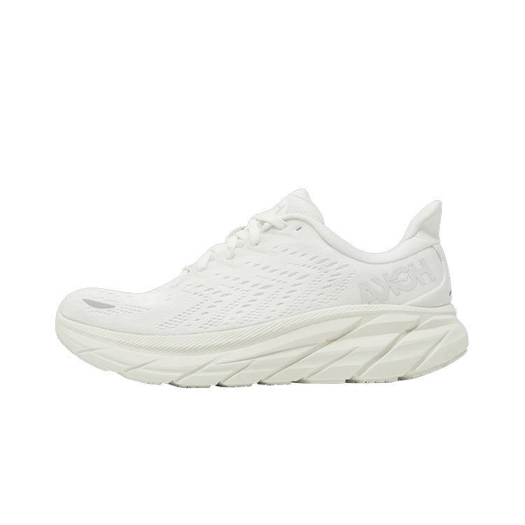 Hoka One One Clifton 8 White, White/White (1119394-WWH)