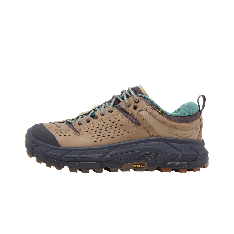Hoka One One Tor Ultra Low Bodega, Tan/Purple/Aqua (1145771-NBYL)
