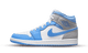 Air Jordan 1 Mid University Blue Grey