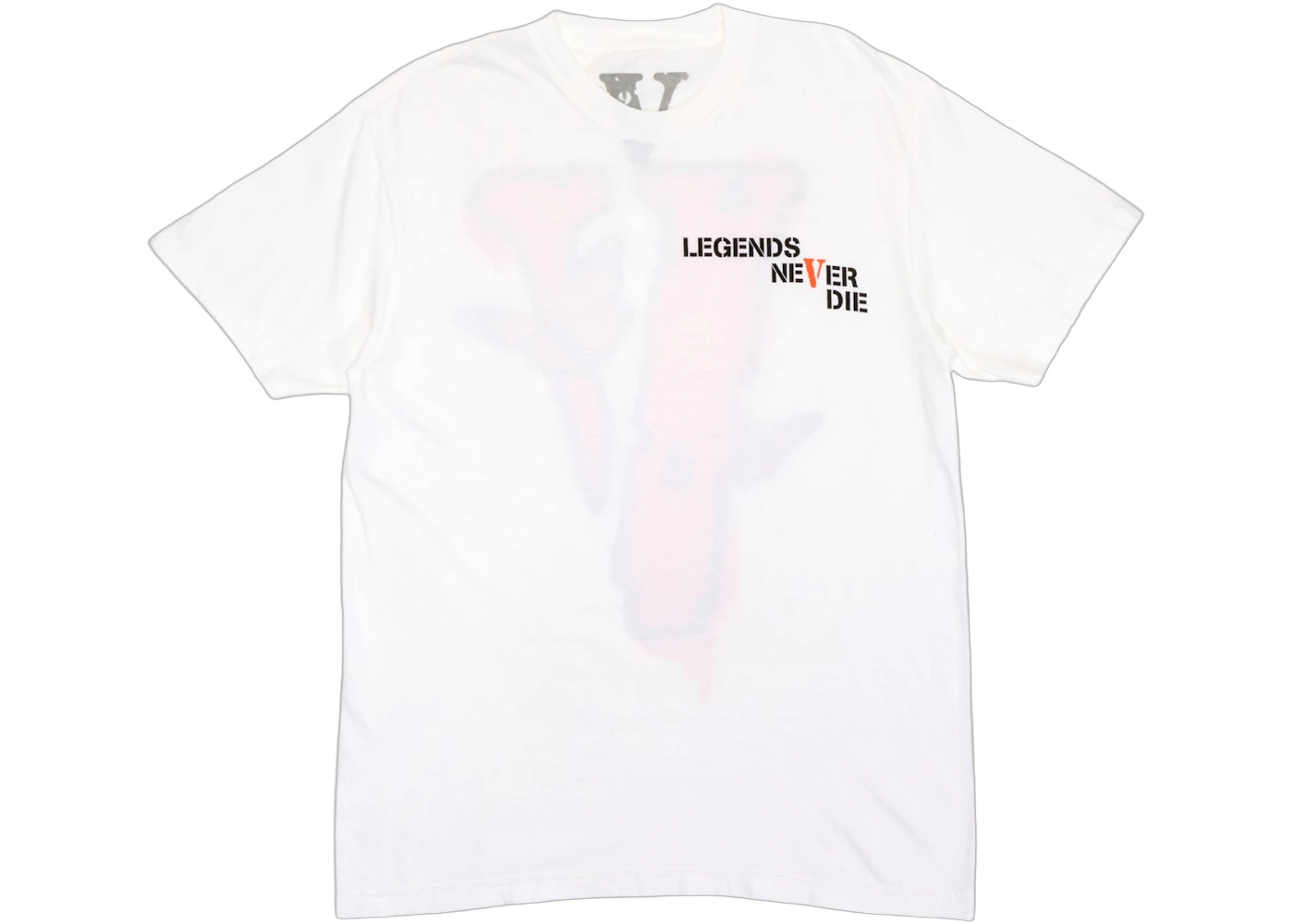 Juice Wrld x Vlone Butterfly T-Shirt White