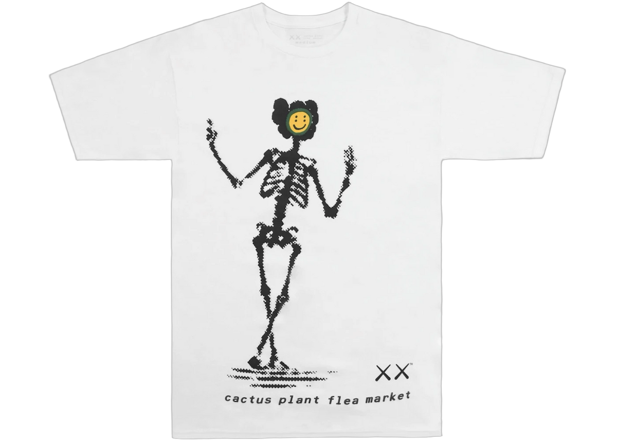 KAWS x Cactus Plant Flea Market T-shirt White