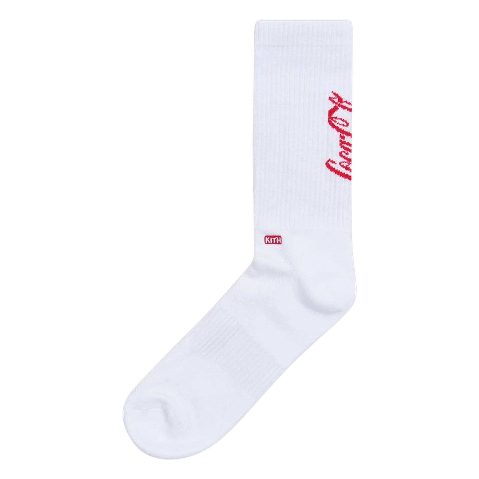 Kith x Coca-Cola Classic Logo Sock White