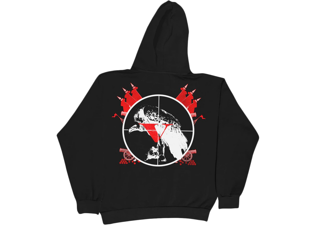 Kodak Black x Vlone 47 Hoodie Black