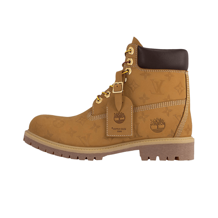 Louis Vuitton Timberland 6" Ankle Boot Wheat Monogram, Wheat (1AD72X)