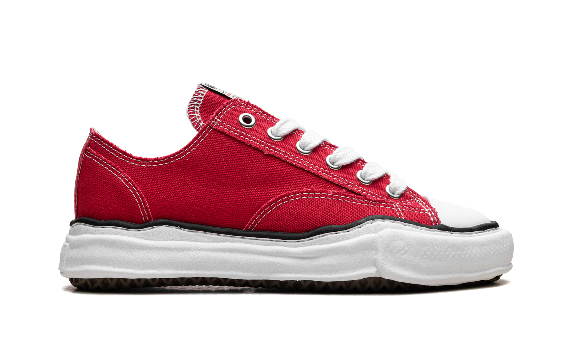 Maison Mihara Yasuhiro Peterson OG Sole Canvas Low Red