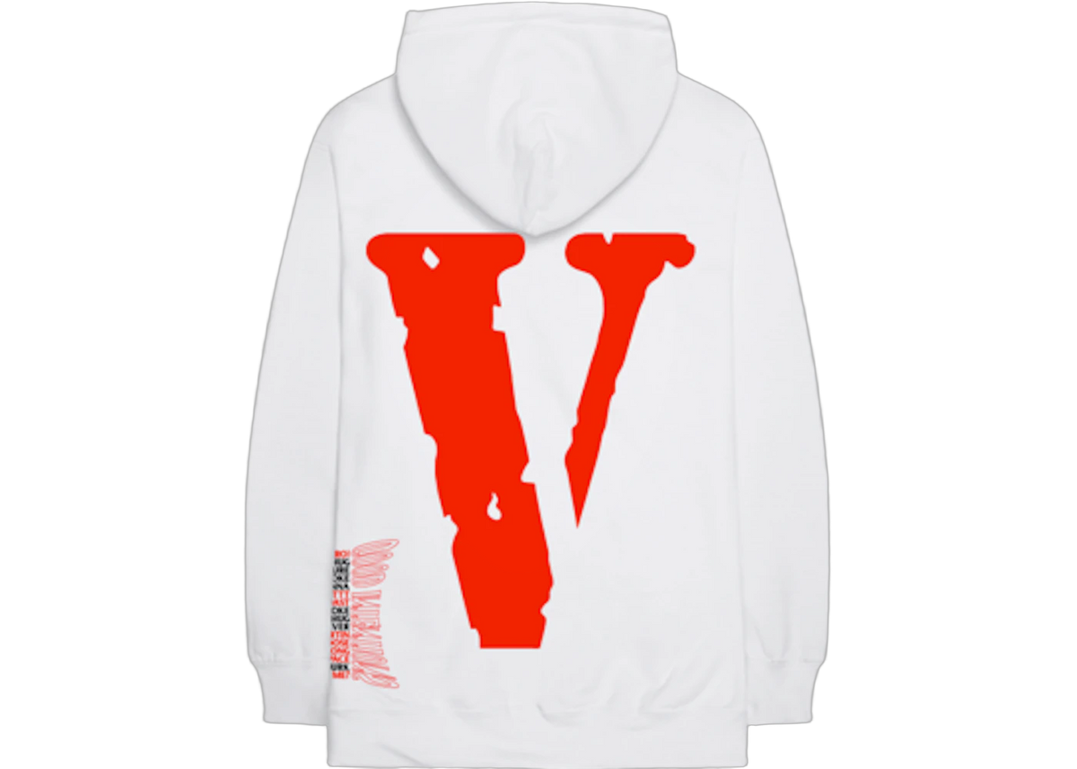 Nav x Vlone Bad Habits Hoodie White