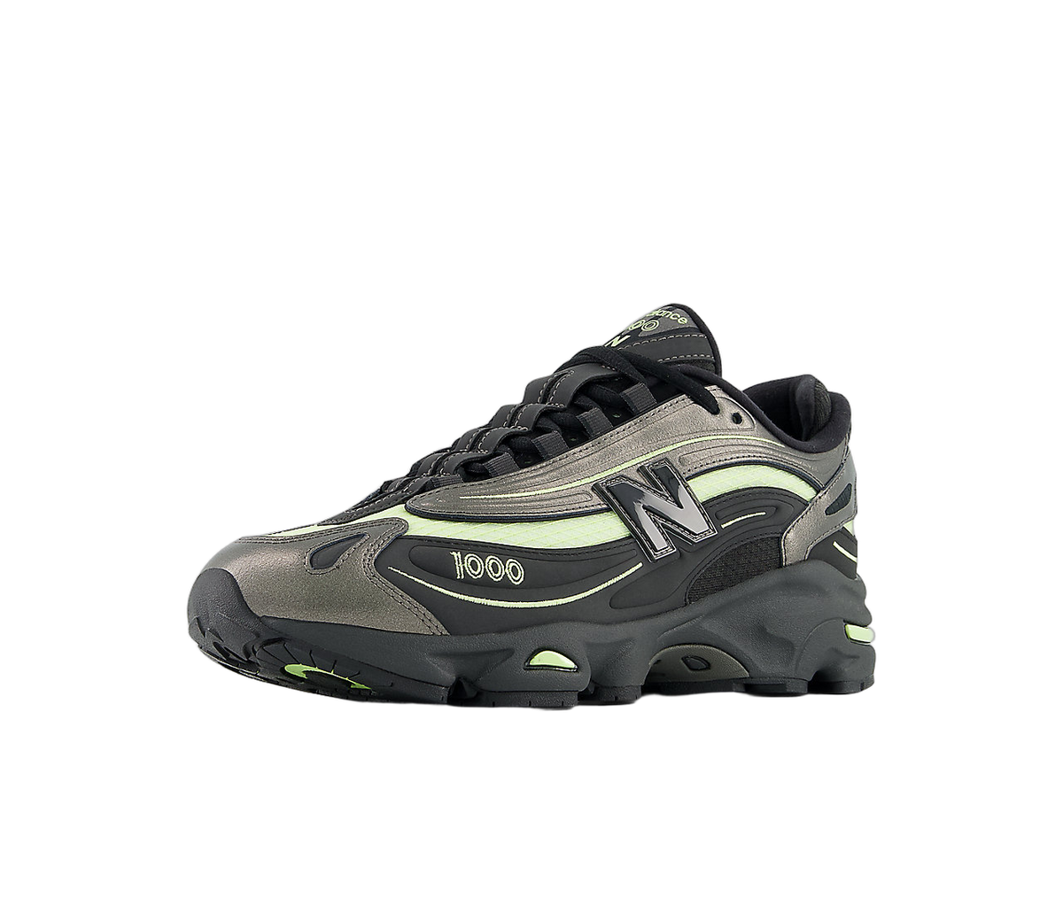 New Balance 1000 Black Metallic Dry Lime