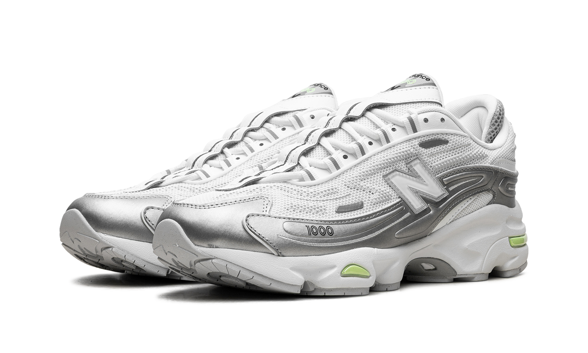 New Balance 1000 White Silver Mint Flash