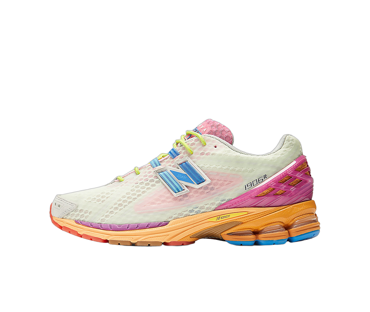 New Balance 1906R Action Bronson Rosewater, Green/Pink (M1906RKL)