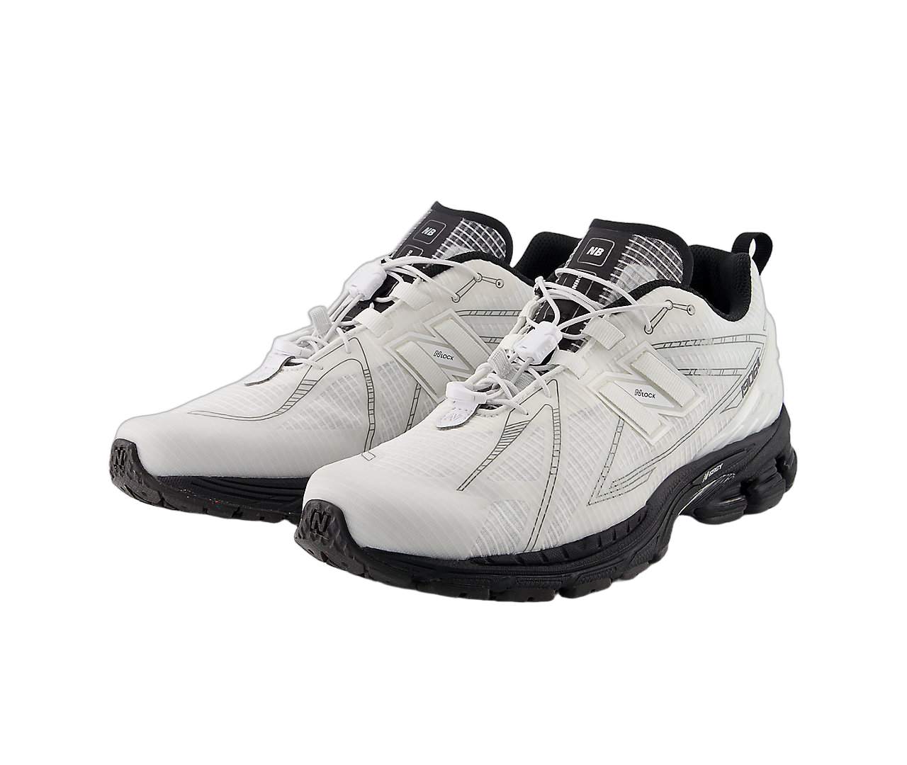 New Balance 1906R No Sew Pack White Black, White/Black (U1906RNA)