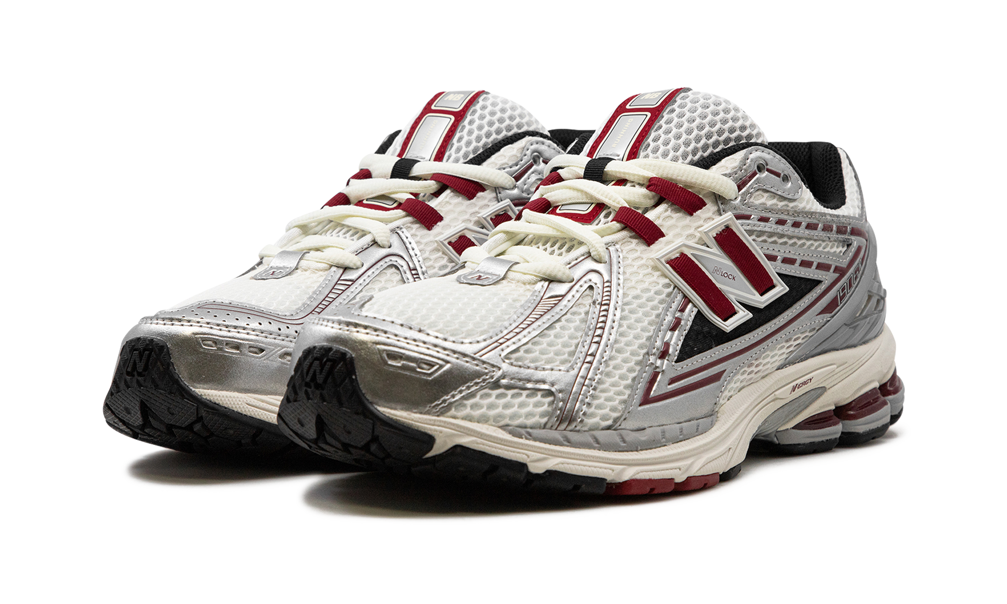 New Balance 1906R Silver Classic Crimson