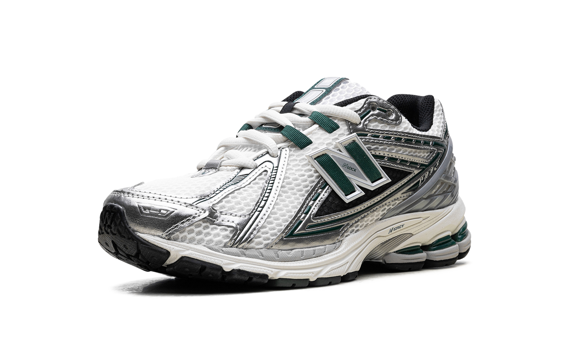 New Balance 1906R Silver Metallic Nightwatch Green