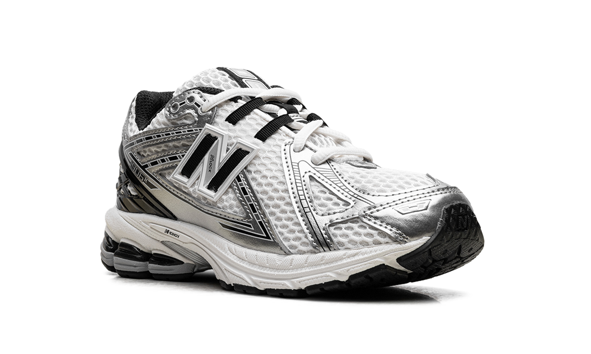 New Balance 1906R White Silver Metallic Black (PS)