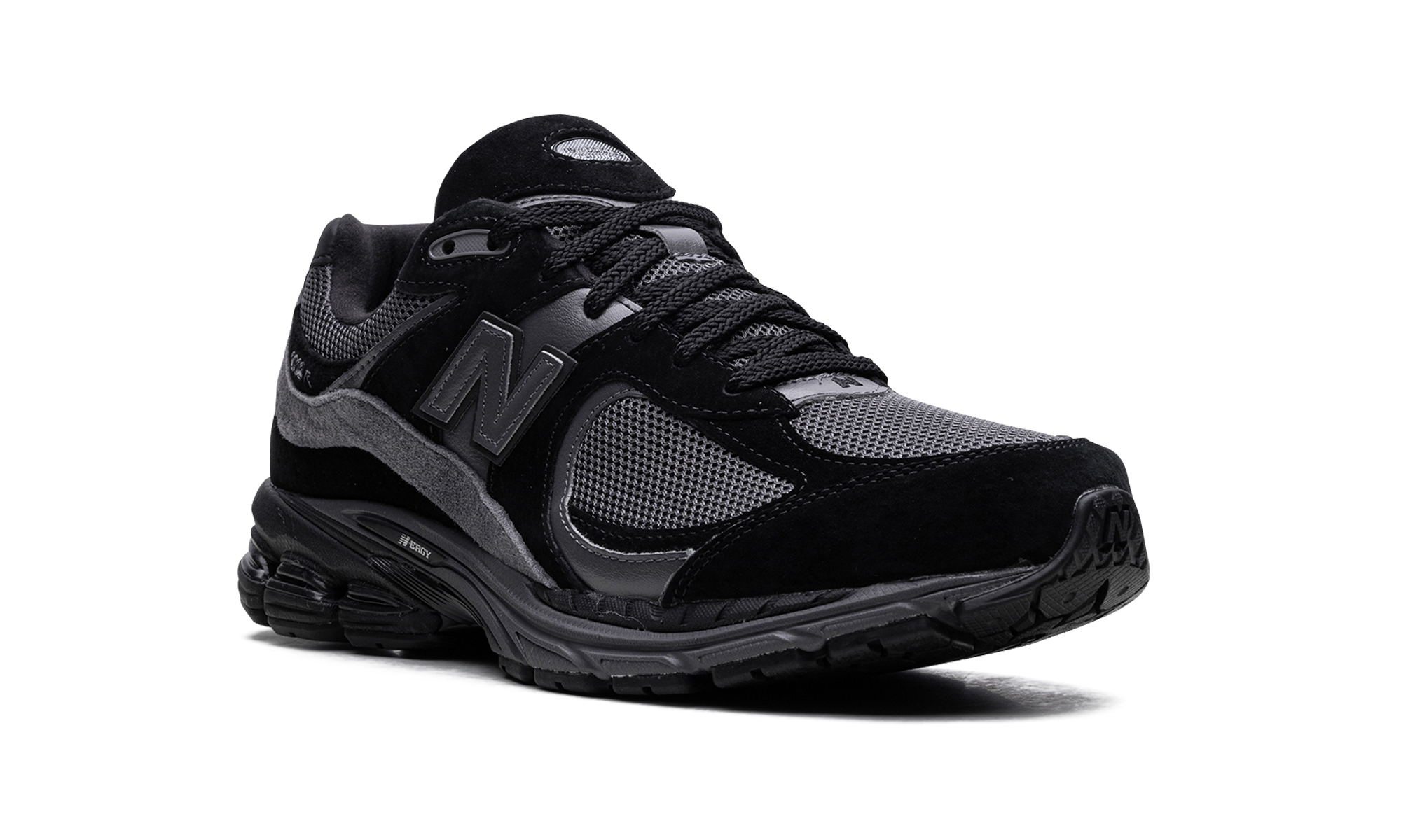 New Balance 2002R Black Dark Grey