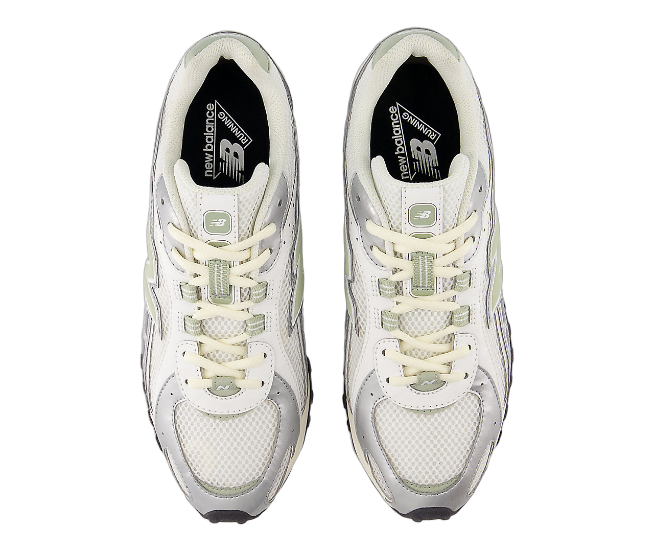 New Balance 204L Silver Metallic Sage Green