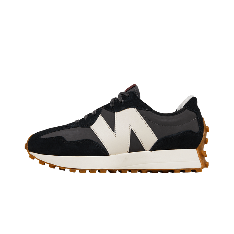 New Balance 327 Black Moonbeam, White/Black (WS327KC)