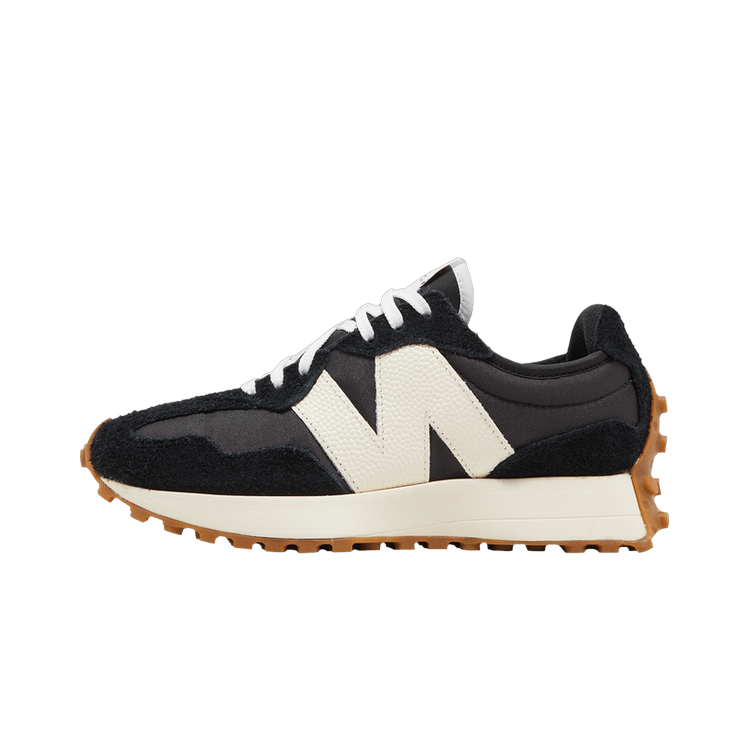 New Balance 327 Black White Gum, Black/White/Gum (WS327BL)