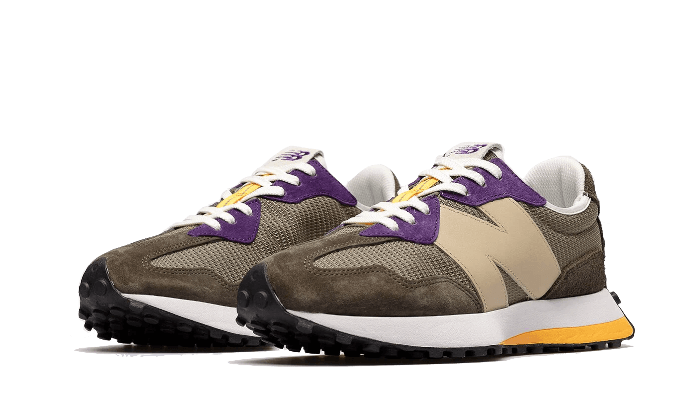 New Balance 327 Brown True Camo Black Plum