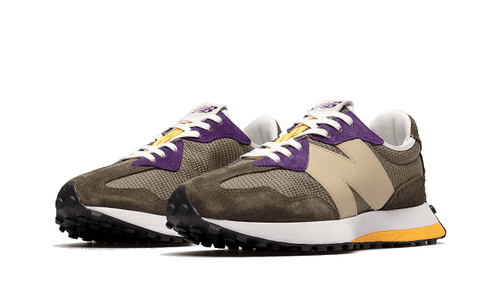 New Balance 327 Brown True Camo Black Plum, True Camo/Black Plum (MS327DO)