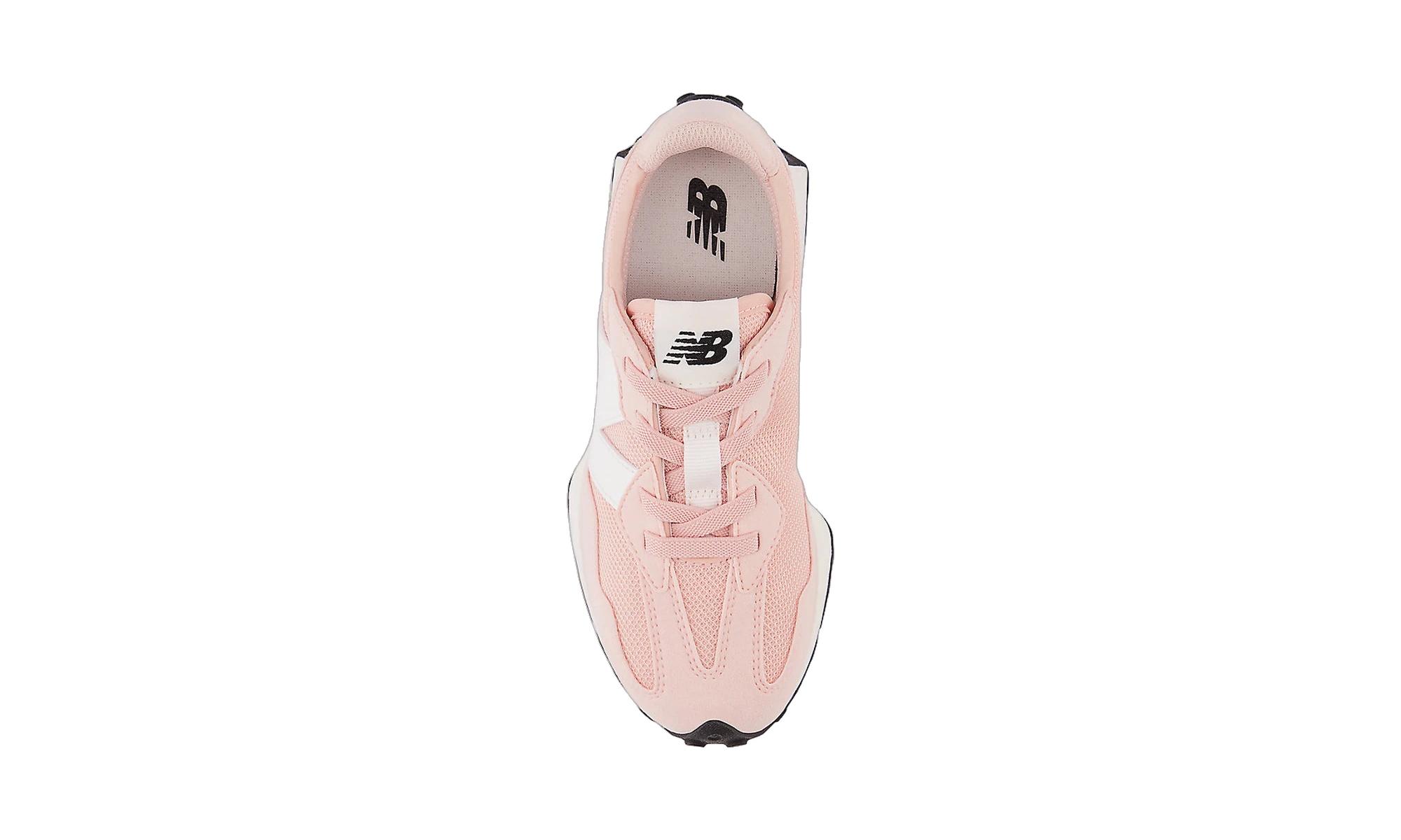 New Balance 327 Bungee Lace Pink Haze White (PS)