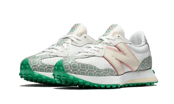 New Balance 327 Casablanca, Munsell White/Holly Green (MS327CAB)