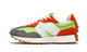 New Balance 327 Lime Green Red Grey