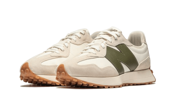 New Balance 327 Moonbeam Oak Leaf Green, Moonbeam/Oak Leaf Green/Sea Salt (MS327ASN)