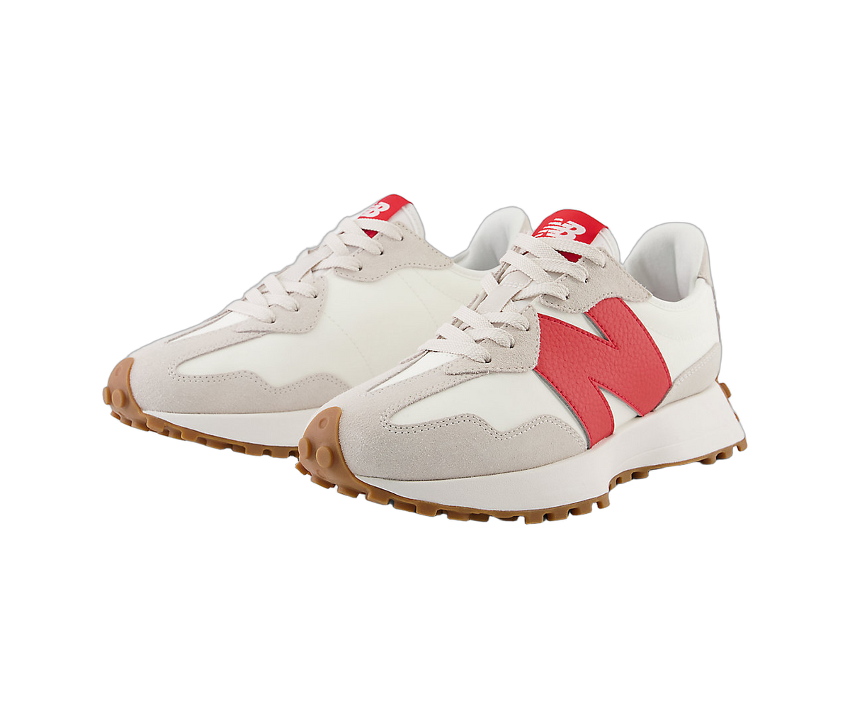 New Balance 327 Moonbeam True Red