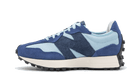 New Balance 327 Navy Blue, Navy/Blue/Black-White (MS327WD)