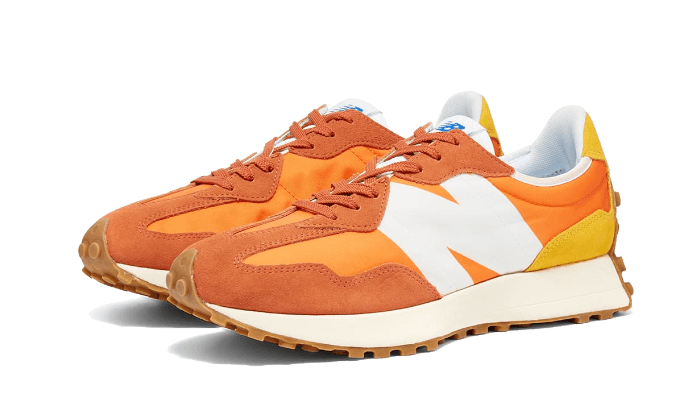 New Balance 327 Orange, Orange/White (MS327CLA)