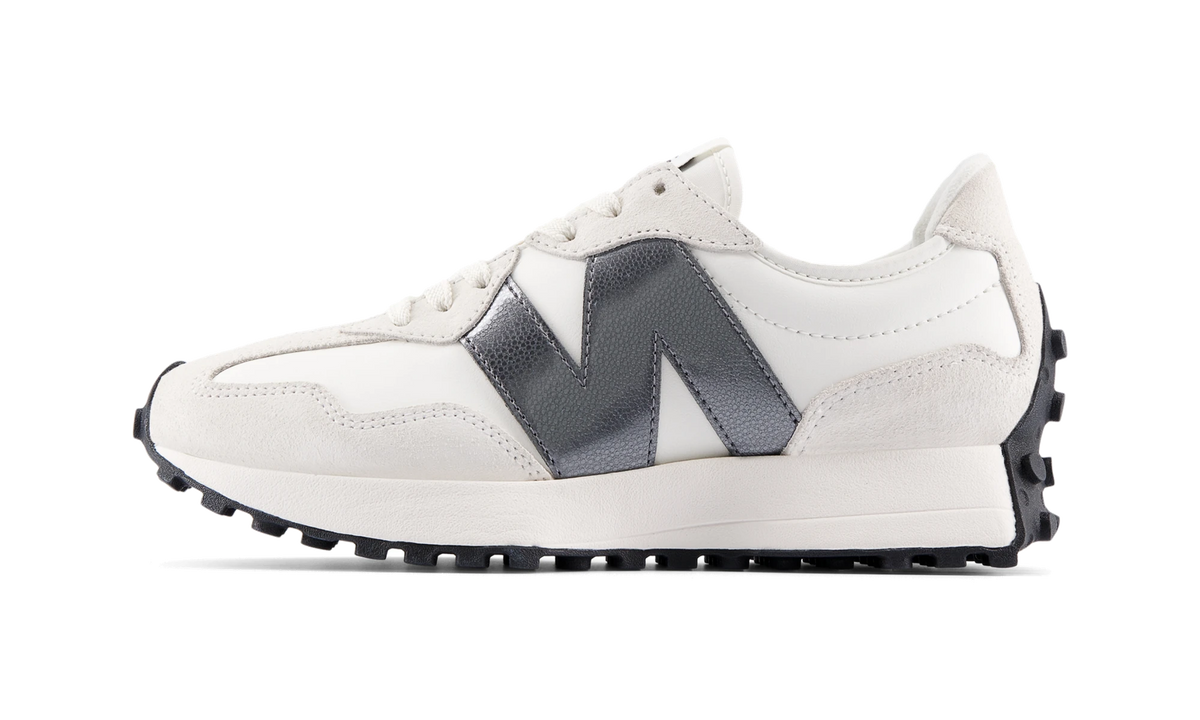 New Balance 327 White Dark Grey