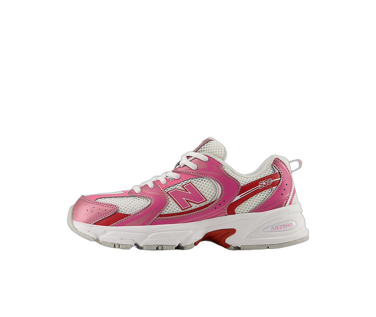 New Balance 530 Pink Satin Shadow Red