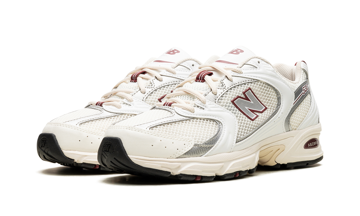 New Balance 530 Sea Salt Mercury Red