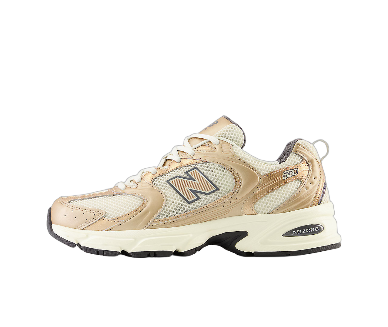 New Balance 530 Turtledove Gold Metallic - Sneak
