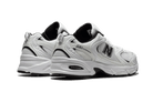 New Balance 530 White Black Details, White/Black (MR530EWB)