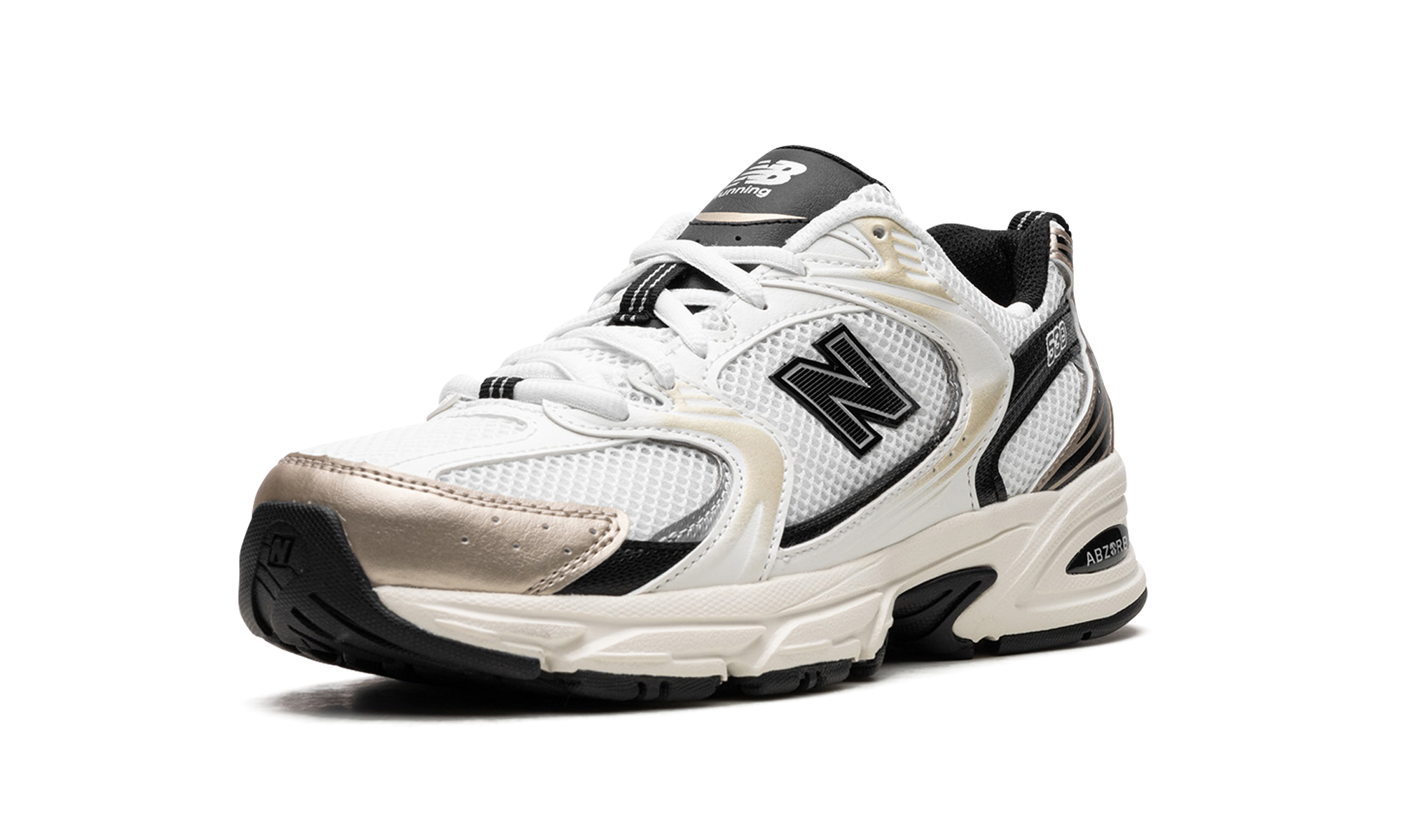 New Balance 530 White Light Gold Metallic