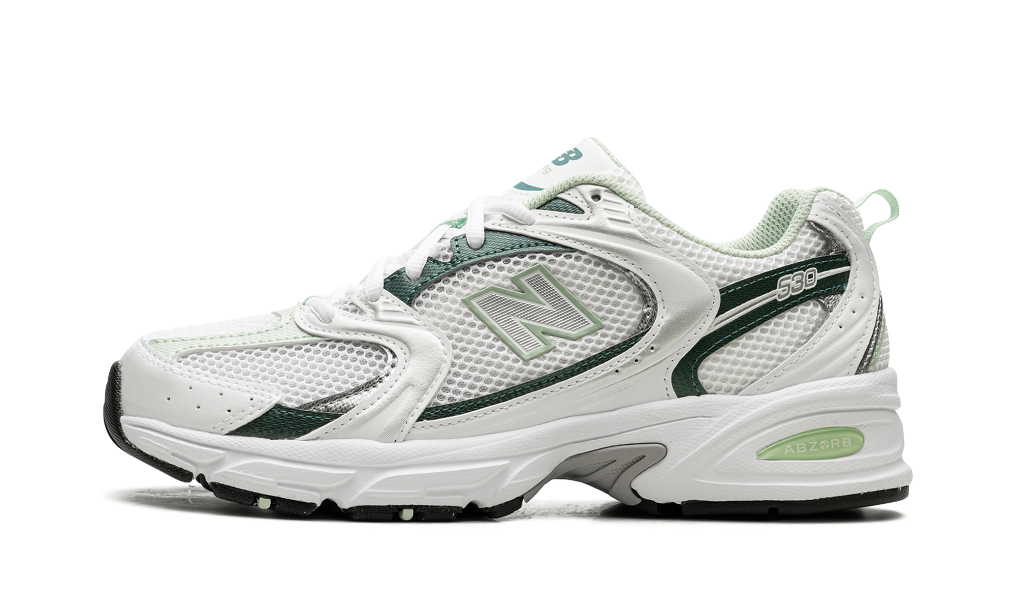 New Balance 530 White New Spruce